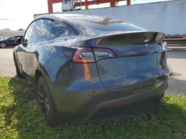 5YJYGDEE9MF108585 - 2021 TESLA MODEL Y رمادي صورة 3