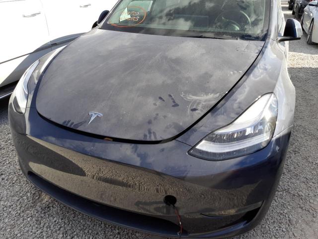 5YJYGDEE9MF108585 - 2021 TESLA MODEL Y رمادي صورة 9
