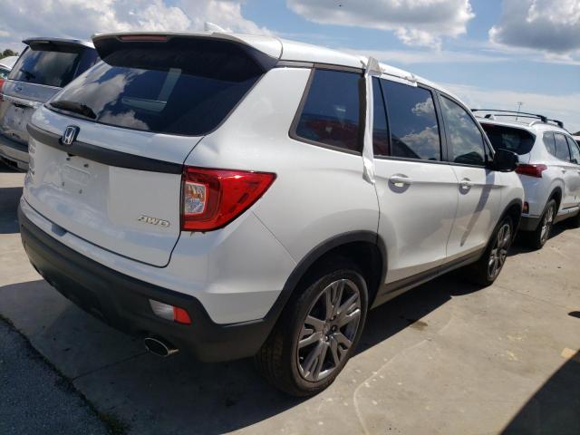 5FNYF8H51LB008419 - 2020 HONDA PASSPORT E 白色 照片 4