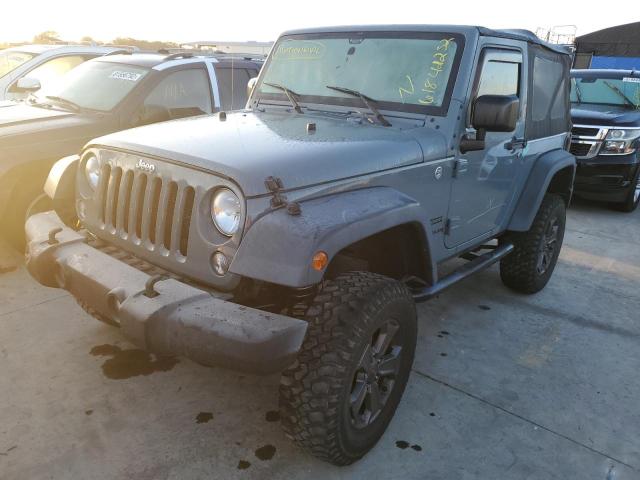 1C4AJWAG1FL730247 - 2015 JEEP WRANGLER S 蓝色 照片 2