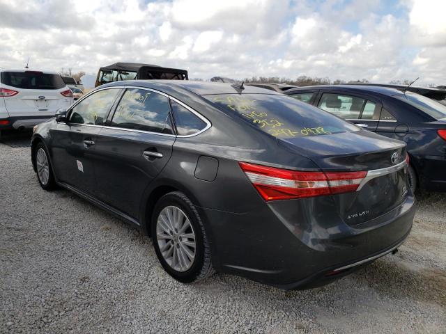 4T1BD1EB2DU004025 - 2013 TOYOTA AVALON HYB GRAY photo 3