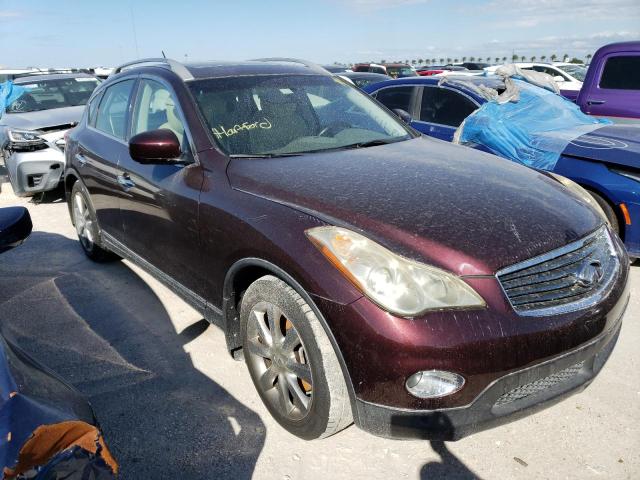 JN1BJ0HP1DM430550 - 2013 INFINITI EX37 BASE BURGUNDY photo 1