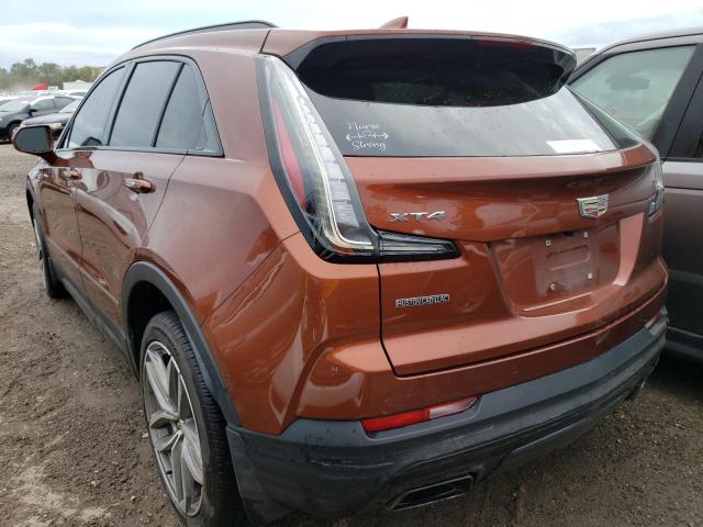 1GYFZER46KF109737 - 2019 CADILLAC XT4 SPORT ORANGE photo 3