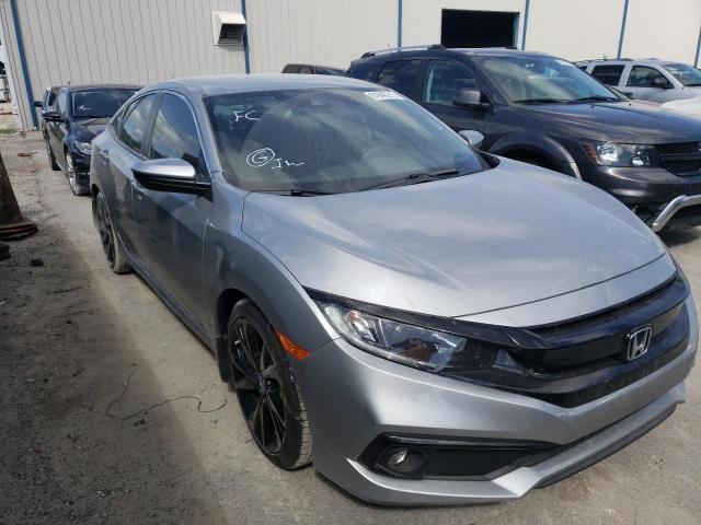 2HGFC2F82MH546313 - 2021 HONDA CIVIC SPOR SILVER photo 1