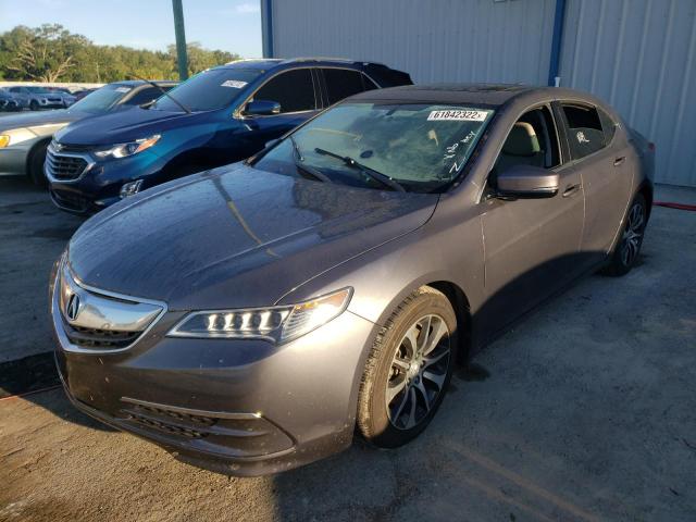 19UUB1F3XHA009833 - 2017 ACURA TLX GRAY photo 2