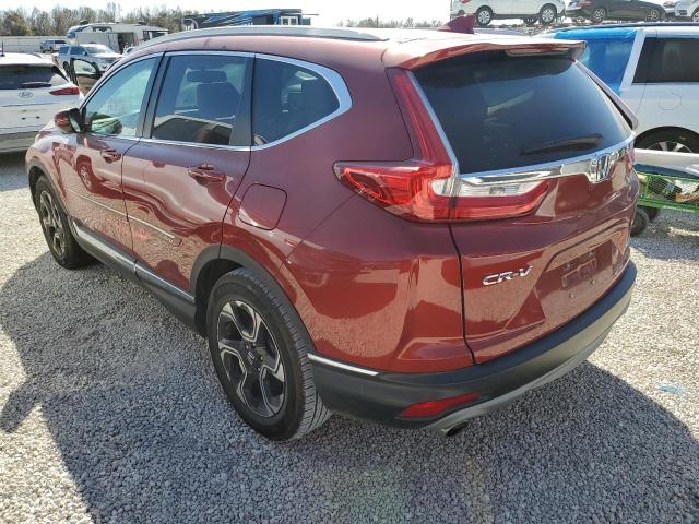 5J6RW1H92JL015253 - 2018 HONDA CR-V TOURI RED photo 3