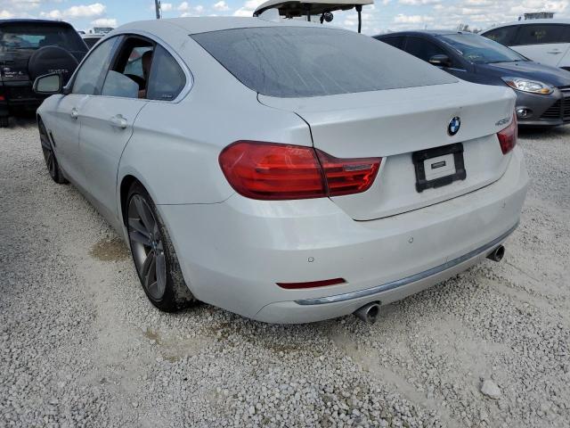 WBA4B1C50GG242682 - 2016 BMW 435 I GRAN WHITE photo 3