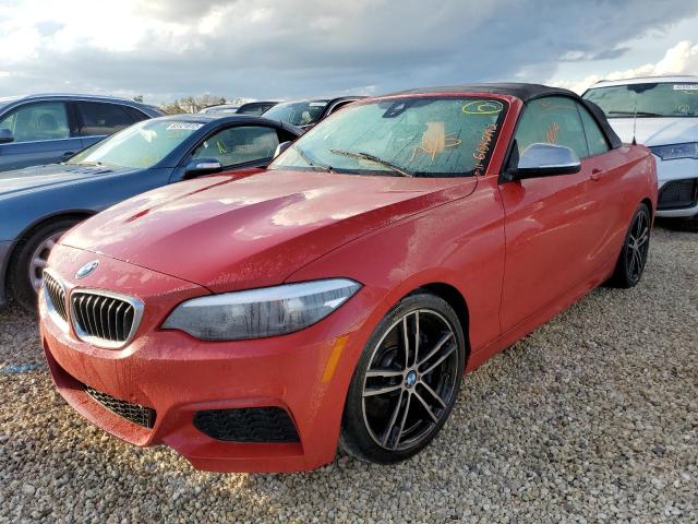 WBA2N3C56JVE45821 - 2018 BMW M240XI RED photo 2