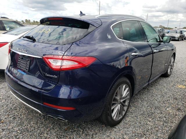 ZN661YUL5LX352494 - 2020 MASERATI LEVANTE S BLUE photo 4