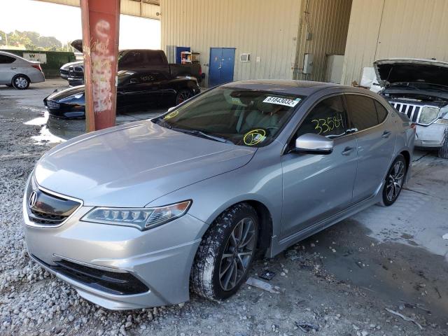 19UUB2F53HA000415 - 2017 ACURA TLX TECH SILVER photo 2