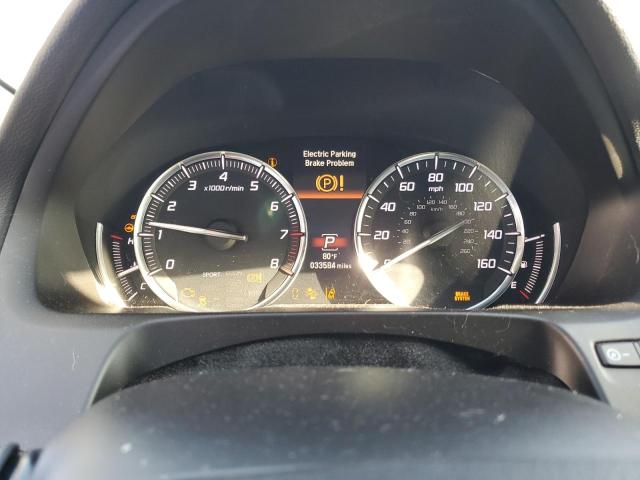 19UUB2F53HA000415 - 2017 ACURA TLX TECH SILVER photo 8