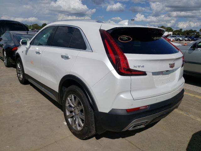 1GYFZCR45KF164832 - 2019 CADILLAC XT4 PREMIU WHITE photo 3