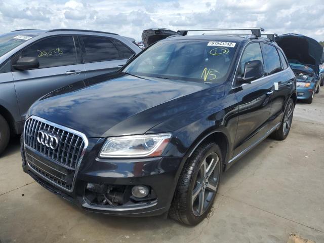 WA1CMAFP9FA014634 - 2015 AUDI Q5 TDI PRE BLACK photo 2