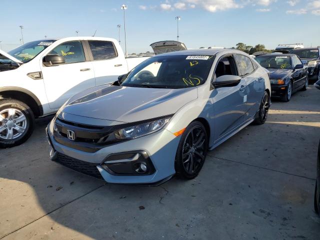 SHHFK7H44LU220850 - 2020 HONDA CIVIC SPOR GRAY photo 2