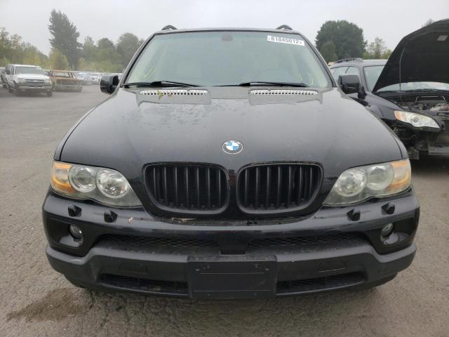 5UXFB53564LV04290 - 2004 BMW X5 BLACK photo 9