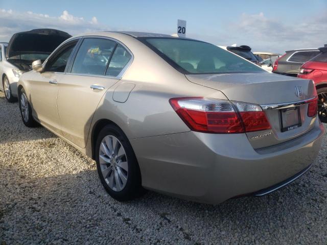 1HGCR2F88FA163754 - 2015 HONDA ACCORD EXL BEIGE photo 3