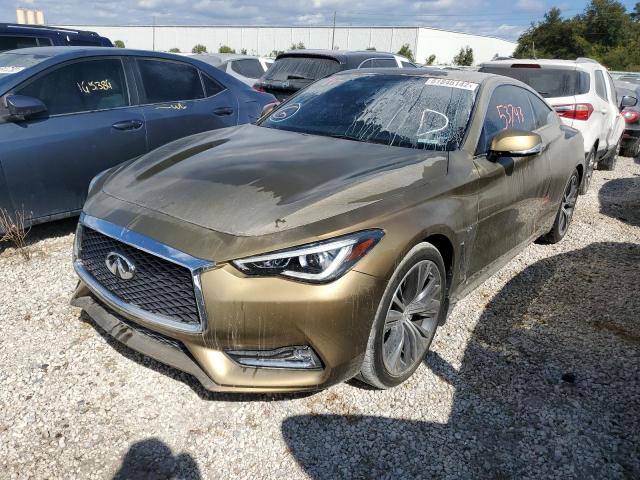 JN1CV7EK7JM200002 - 2018 INFINITI Q60 PURE GOLD photo 2