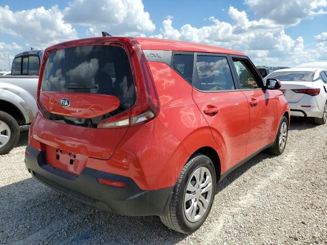 KNDJ23AU7M7142618 - 2021 KIA SOUL LX RED photo 4