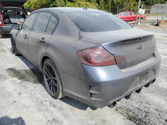 JN1CV6AR3BM401538 - 2011 INFINITI G37 CHARCOAL photo 3