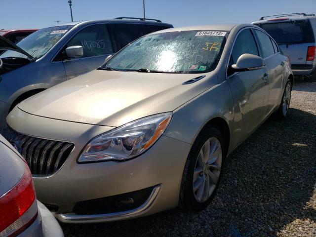 2G4GL5EX3F9200356 - 2015 BUICK REGAL 金色 照片 2