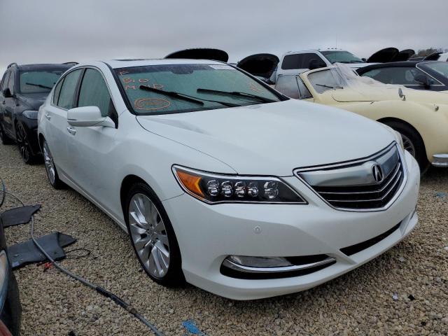 JH4KC1F96EC001458 - 2014 ACURA RLX ADVANC WHITE photo 1