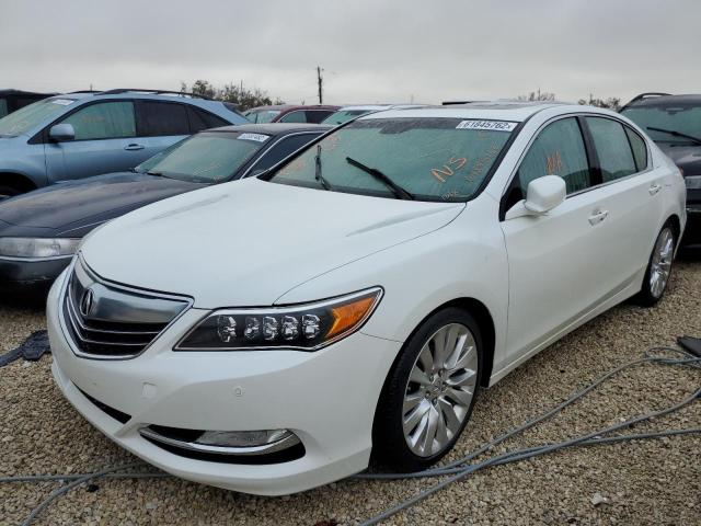 JH4KC1F96EC001458 - 2014 ACURA RLX ADVANC WHITE photo 2