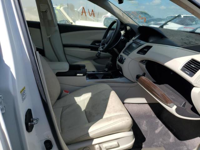JH4KC1F96EC001458 - 2014 ACURA RLX ADVANC WHITE photo 5