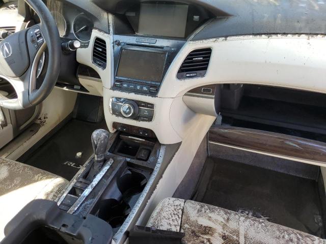JH4KC1F96EC001458 - 2014 ACURA RLX ADVANC WHITE photo 9