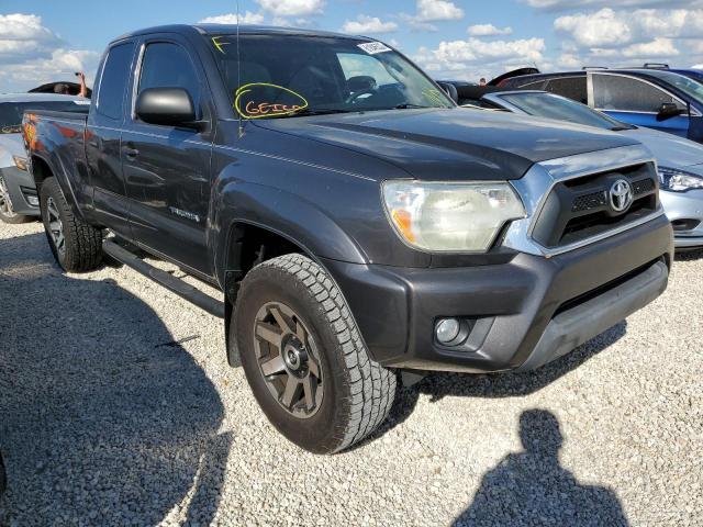 5TFTU4GN1EX052875 - 2014 TOYOTA TACOMA PRE GRAY photo 1