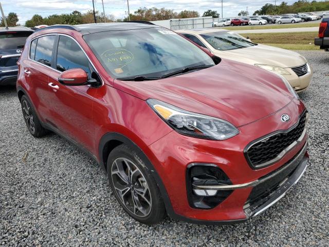 KNDPR3A61M7882284 - 2021 KIA SPORTAGE S RED photo 1