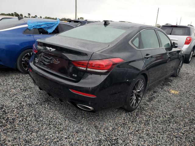 KMHGN4JE8KU300278 - 2019 GENESIS G80 BASE BLACK photo 4