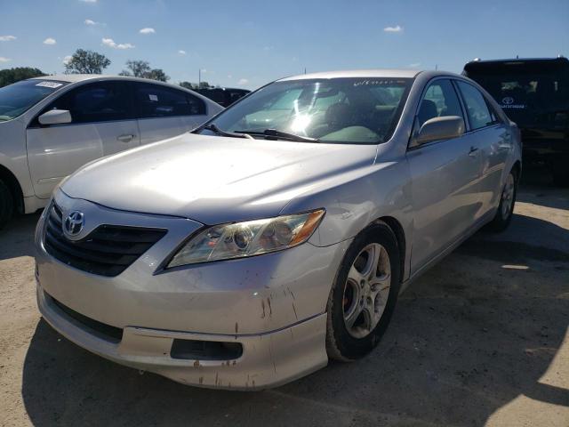 4T1BE46K17U066453 - 2007 TOYOTA CAMRY CE SILVER photo 2