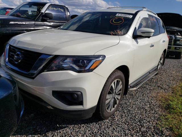 5N1DR2MN4HC620025 - 2017 NISSAN PATHFINDER WHITE photo 2
