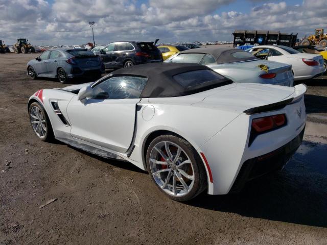 1G1Y13D79K5121701 - 2019 CHEVROLET CORVETTE G WHITE photo 3