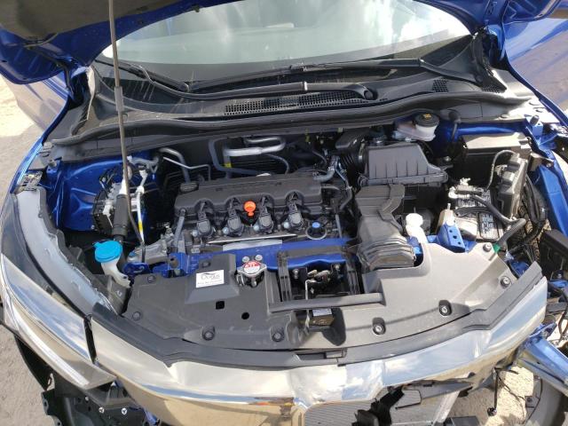 3CZRU5H55NM746130 - 2022 HONDA HR-V EX BLUE photo 7