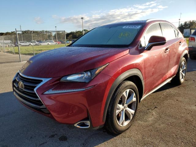 JTJYARBZ8H2085067 - 2017 LEXUS NX 200T BA RED photo 2