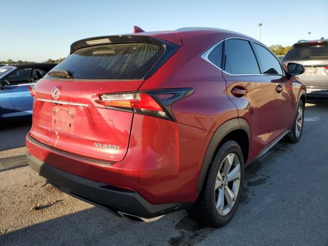 JTJYARBZ8H2085067 - 2017 LEXUS NX 200T BA RED photo 4