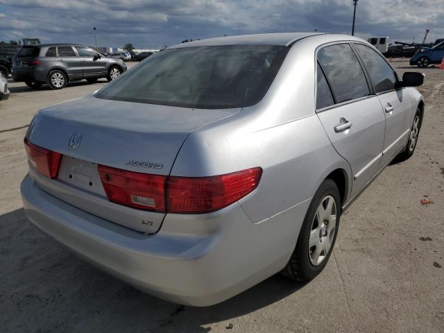 1HGCM56435A061418 - 2005 HONDA ACCORD LX SILVER photo 4