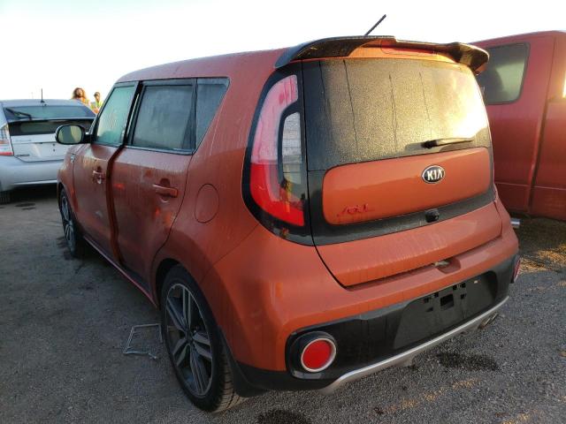 KNDJX3AA2J7589831 - 2018 KIA SOUL ! ORANGE photo 3