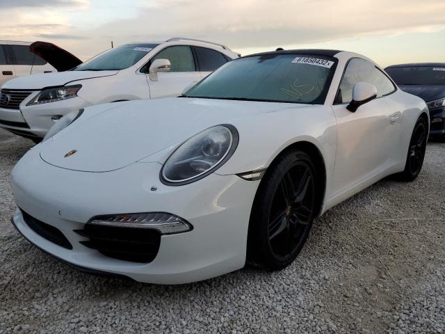 WP0AA2A91FS106903 - 2015 PORSCHE 911 CARRER WHITE photo 2