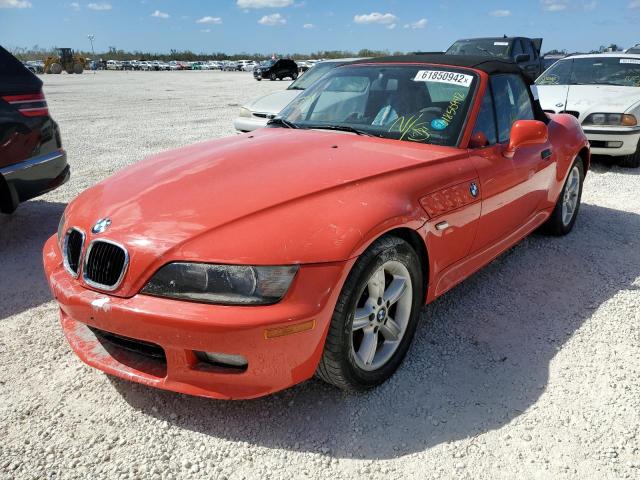 WBACN33451LK47929 - 2001 BMW Z3 2.5 RED photo 2