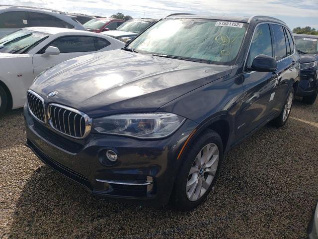 5UXKR2C58F0H40343 - 2015 BMW X5 SDRIVE3 GRAY photo 2