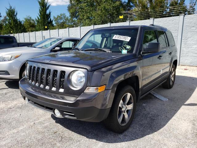 1C4NJRFB0HD113838 - 2017 JEEP PATRIOT LA GRAY photo 2