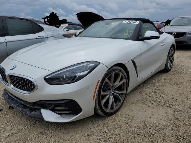 WBAHF3C58KWW46202 - 2019 BMW Z4 SDRIVE3 WHITE photo 2