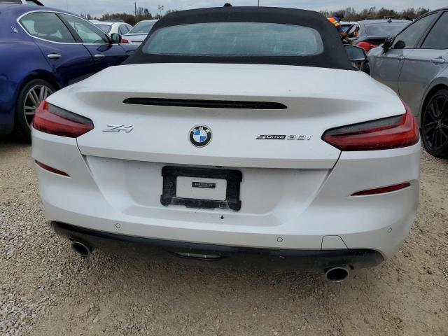 WBAHF3C58KWW46202 - 2019 BMW Z4 SDRIVE3 WHITE photo 6