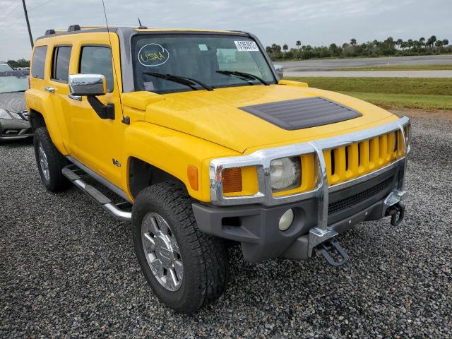 5GTDN13E478202277 - 2007 HUMMER H3 YELLOW photo 1