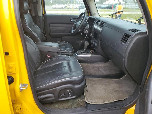 5GTDN13E478202277 - 2007 HUMMER H3 YELLOW photo 5