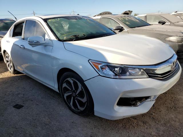 1HGCR2F80HA089877 - 2017 HONDA ACCORD EXL WHITE photo 1