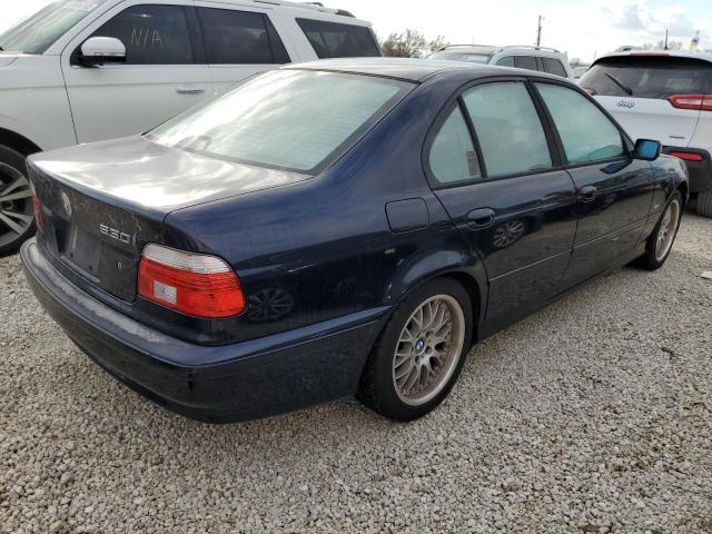 WBADT63423CK45618 - 2003 BMW 530 I AUTO BLUE photo 4