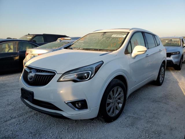 LRBFX2SAXLD045319 - 2020 BUICK ENVISION E WHITE photo 2